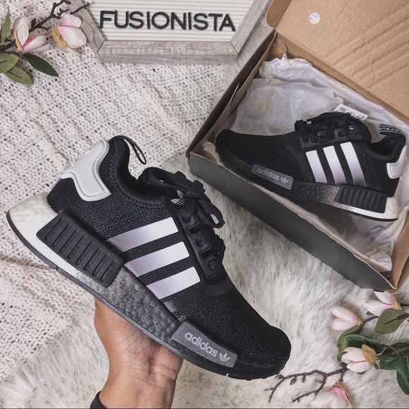 ‼️sold‼️NWT 🍭 Adidas NMD R1 Oreo Ombré 4Y/5.5W - Picture 4 of 9